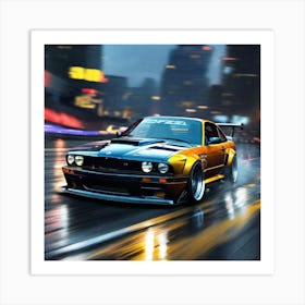 Need For Speed 41 Art Print