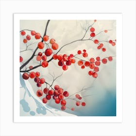 Winterberry Art Print