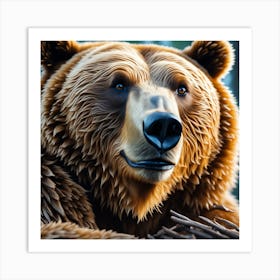 Grizzly Bear 1 Art Print