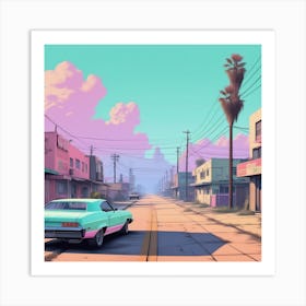 Street Scene Art Print