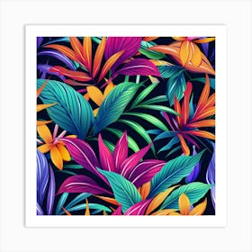 Lush Blooms (9) Art Print