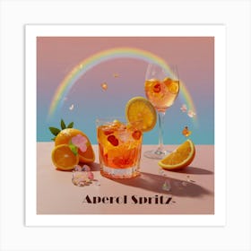 Aperol Spitz Art Print