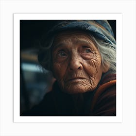 Old Women Art Print