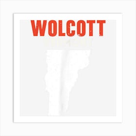 Wolcott Vermont Usa State America Travel Vermonter Art Print