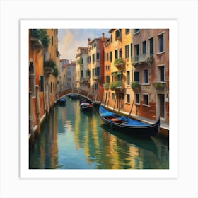 Venice Canal Art Print