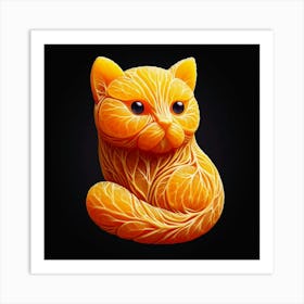 Orange Cat 1 Art Print