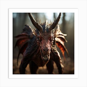 Dragon Stock Photos Art Print