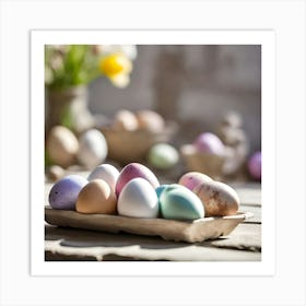 Easter Eggs 1 Art Print