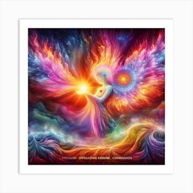 Angel Of Light 1 Art Print