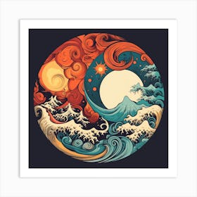 Great Wave 35 Art Print