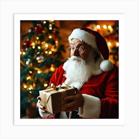 Christmas Father7 Art Print