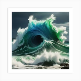 Big Wave Art Print