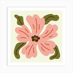 Pink Flower 3 Art Print