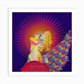 Madonnangel Art Print