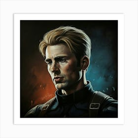 Chris Evans Art Print