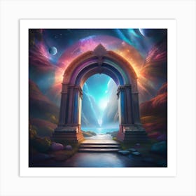 Portal To The Universe Art Print