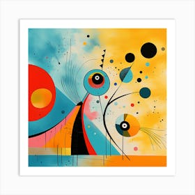 Abstract Painting 160 Art Print