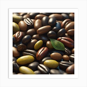 Coffee Beans 298 Art Print