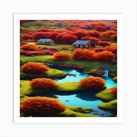 Autumn Landscape 2 Art Print