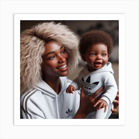 Mother And Child 1 Art Print