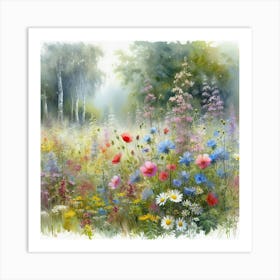 Wildflowers 2 Art Print