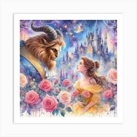 Beauty And The Beast 1 Art Print