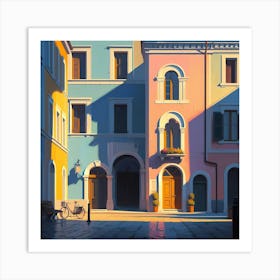 Street In Italy 2 Art Print