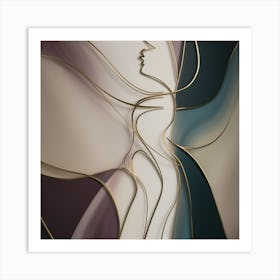 Whispers Through Lace Art Print