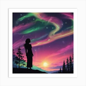 Aurora Borealis 199 Art Print