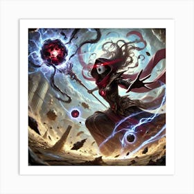 Morla Voidshaper Gravity Distort Art Print