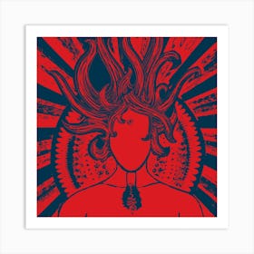 medusa. Art Print