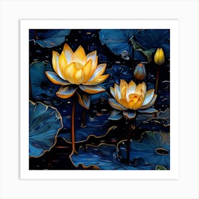 Lotus Flower 22 Art Print