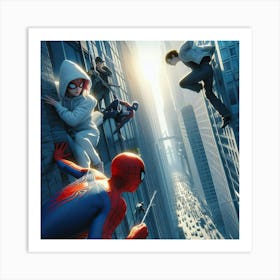 Spider - Man Into The Spider - Verse Art Print