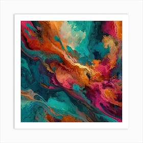 Abstract Painting 1156 Art Print