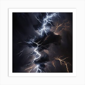 Lightning 3 Art Print