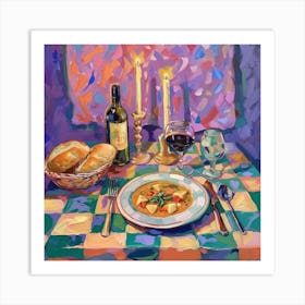 La Cucina Di Maria Trattoria Italian Food Kitchen Art Print