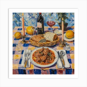 Il Gusto Del Territorio Trattoria Italian Food Kitchen Art Print