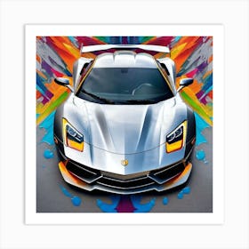 Lamborghini 36 Art Print