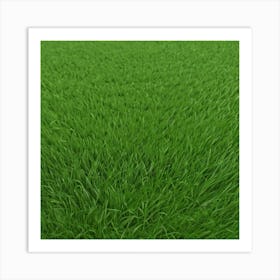 Green Grass 12 Art Print