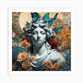 Bust Of Venus Art print Art Print