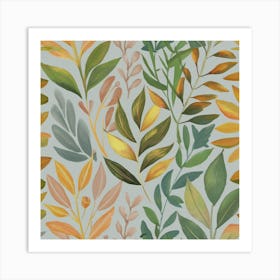 Autumn Leaves 2 Art Print