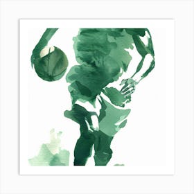 Basketball Player 11 Art Print