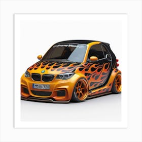 Bmw F30 Art Print