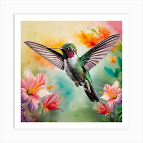 Hummingbird Art Print