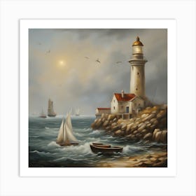 Lighthouse 1 Art Print