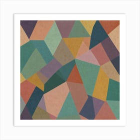 Abstract Geometric Pattern 54 Art Print