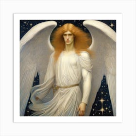 Angel Of The Night Art Print