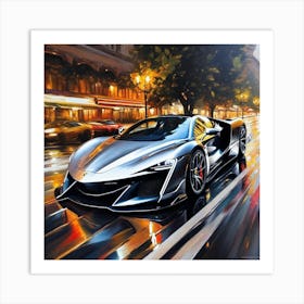 Mclaren Nsx Art Print