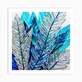 Palm Leaves Art Print