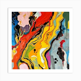 Abstract Painting 83 Art Print